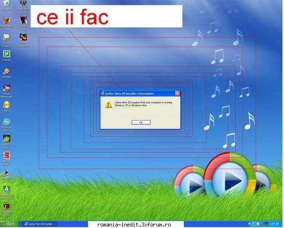 problema guitar hero instalare uitati problema
