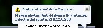 infectie detectata rog sa-mi spuneti mie dat scanare avast urma imi detecteaza nimic!de astazi