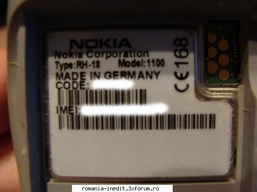 nokia 1100? vinde-l 25.000 euro! trebuie fie type: rh-18 made chiar