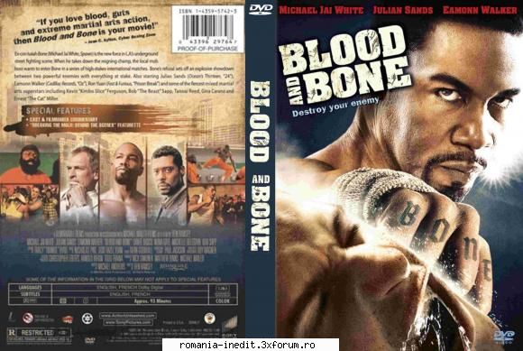 blood and bone (2009) dvdrip xvid blood and condamnat isaiah bone este noua forta luptelor strada