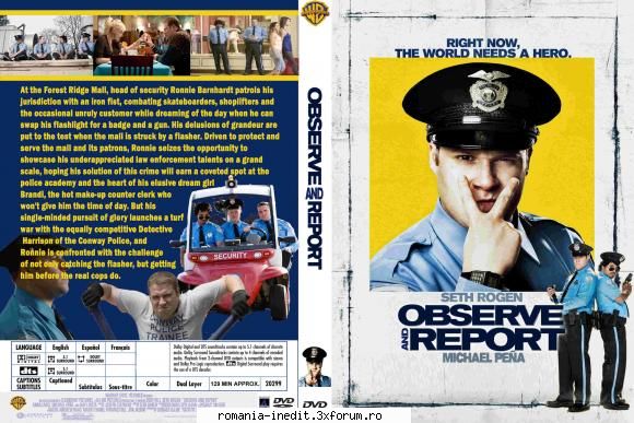 observe and report dvdrip xvid 2009 and report fii faza barnhardt este seful agentilor securitate