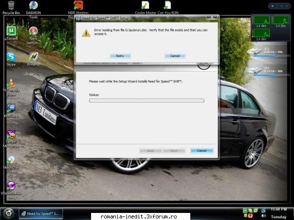 need for speed shift reloaded mie imi erroarea asta pot face?????