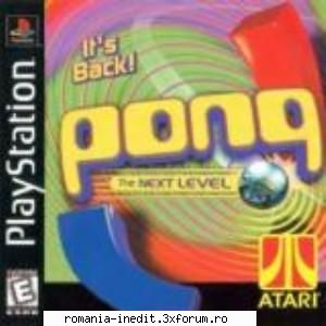 pong: the next level (1999) (ps emulated) portable pong: the next level (1999) (ps emulated) hasbro