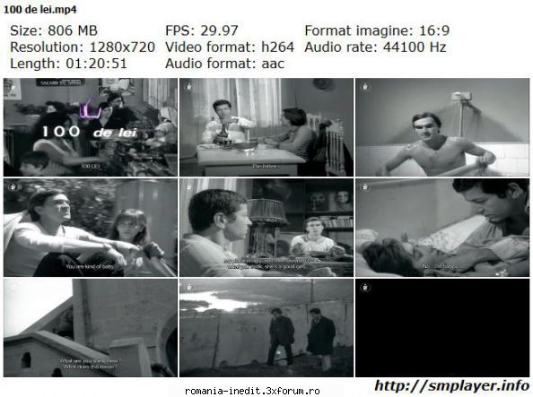 100 de lei (1973) - 100 de lei (1973) Sub. Engleza inclusa Multumiri - Filme rom�nesti - Romanian Movies