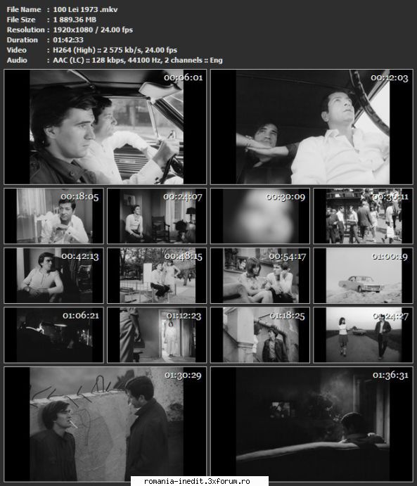 100 de lei (1973) - sasadoru - Filme rom�nesti - Romanian Movies