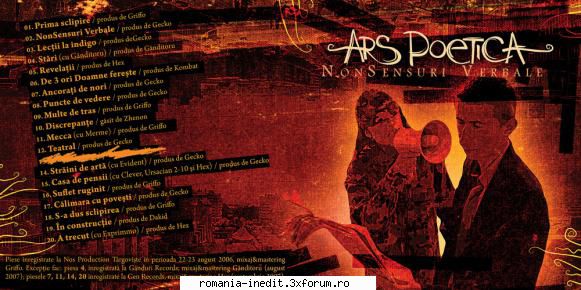 2007 - Aars Poetica - Nonsensuri verbale - 2007 - Aars Poetica - Albume MP3 romanesti - Romanian MP3 albums