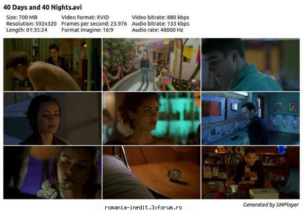 40 Days and 40 Nights(2002) - DVDRip Subtitrare / Romana Audio / Engleza 700 MB - Filme - Movies