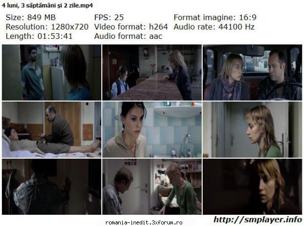4 luni, 3 saptamani si 2 zile (2007) - 4 luni, 3 săptăm�ni - Filme rom�nesti - Romanian Movies