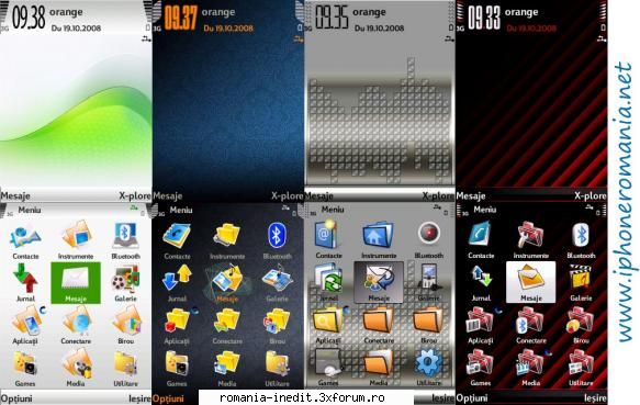 4 themes Nokia pack_ ) - Download : sau *pentru Nokia 3rd edition - PDA / Mobile Technology