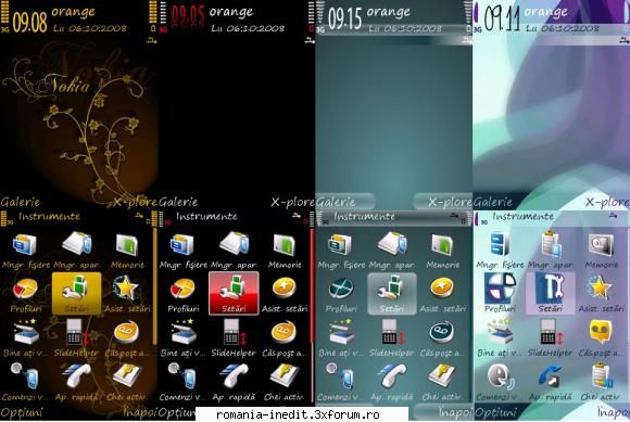 4 themes Nokia pack_ ) - Download links : sau (3rd edition) - PDA / Mobile Technology