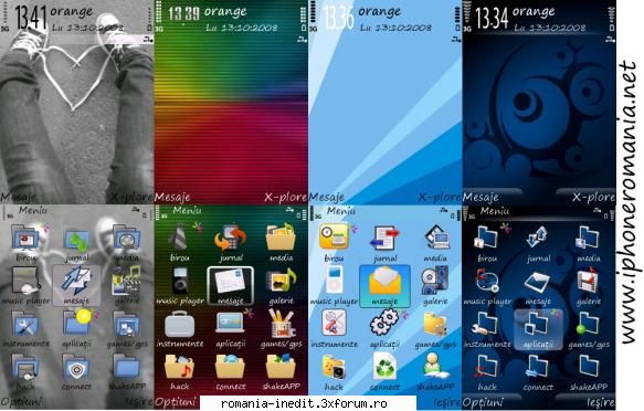 4 themes Nokia pack_ ) - danutzubv - PDA / Mobile Technology