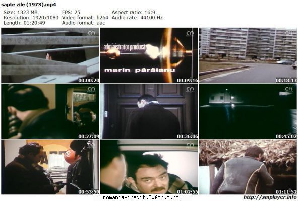 7 zile (1973) - marianvo - Filme rom�nesti - Romanian Movies