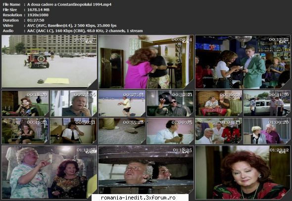 A doua cadere a Constantinopolului (1994) - sasadoru - Filme rom�nesti - Romanian Movies