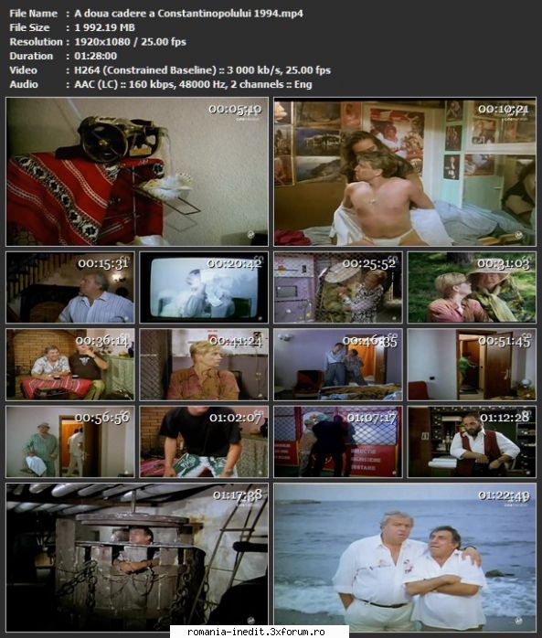 A doua cadere a Constantinopolului (1994) - sasadoru - Filme rom�nesti - Romanian Movies