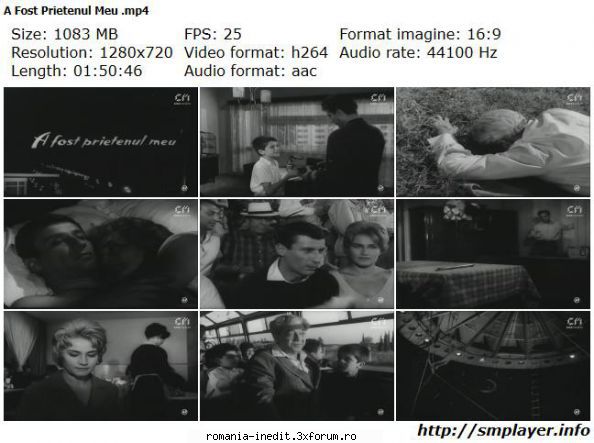 A fost prietenul meu (1961) - A fost prietenul meu (1961) He Was My Friend - Filme rom�nesti - Romanian Movies