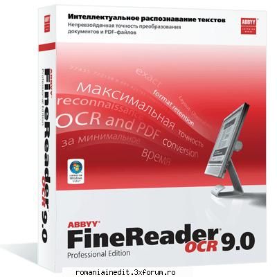 Abbyy.FineReader.Pro.Multilanguage.v9.CD torrent - ABBYY FineReader 9.0 delivers superior accuracy - Software