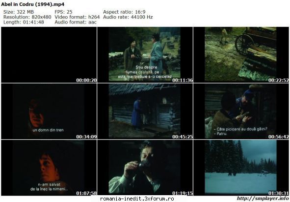 Abel �n Codru (1994) - marianvo - Filme rom�nesti - Romanian Movies