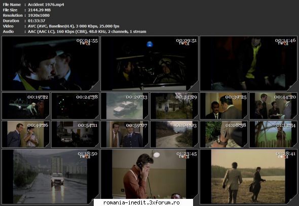 Accident (1976) - sasadoru - Filme rom�nesti - Romanian Movies