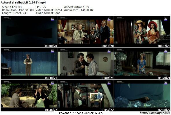 Actorul si salbaticii (1974) - marianvo - Filme rom�nesti - Romanian Movies