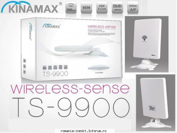 Adaptor Wireless - Specifications: Brand: Kinamax Model: TS-9900 - Off Topic