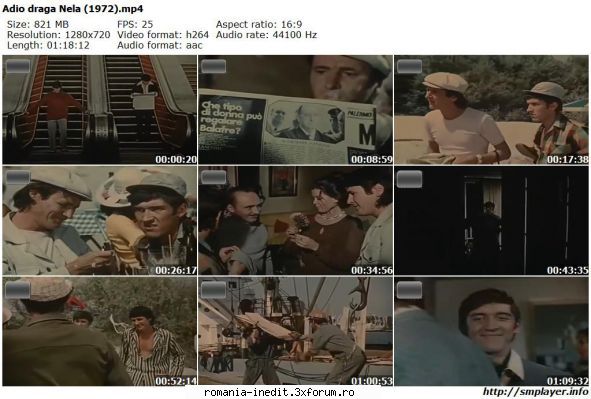 Adio, draga Nela (1972) - marianvo - Filme rom�nesti - Romanian Movies