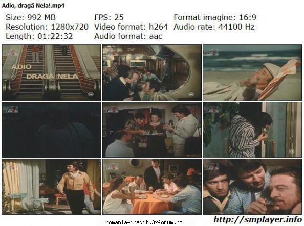 Adio, draga Nela (1972) - Adio ,draga Nela (1972) Farewell, Dear Nela! - Filme rom�nesti - Romanian Movies