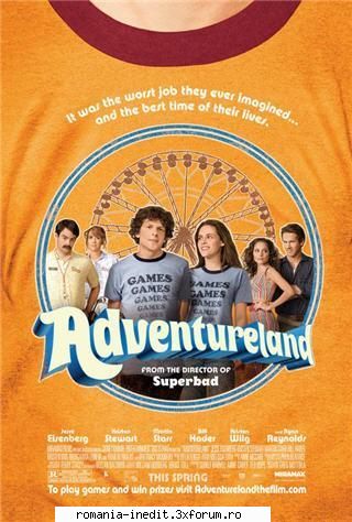 Adventureland (2009) - DVDrip, English, res.640x352 Plot summary for - Filme - Movies