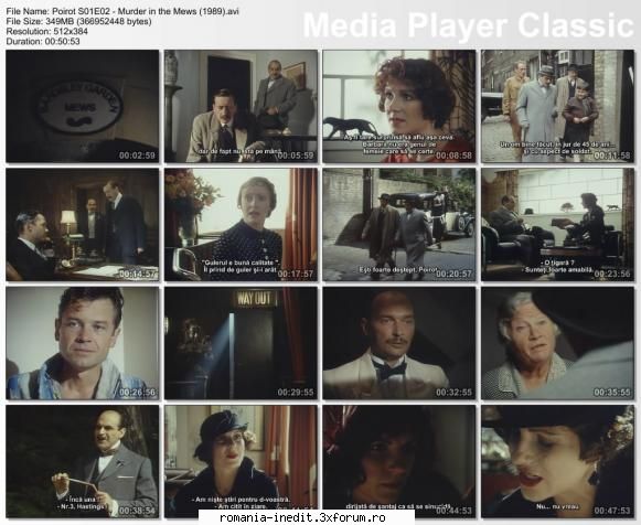 "Agatha Christie: Poirot" - 45 movies - romanian subtitle included - Sezon 1 Episod 2 - "Agatha - TV Shows