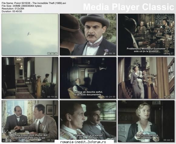 "Agatha Christie: Poirot" - 45 movies - romanian subtitle included - Sezon 1 Episod 8: "Agatha - TV Shows