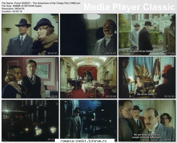 "Agatha Christie: Poirot" - 45 movies - romanian subtitle included - Sezon 2 Episod 7: "Agatha - TV Shows