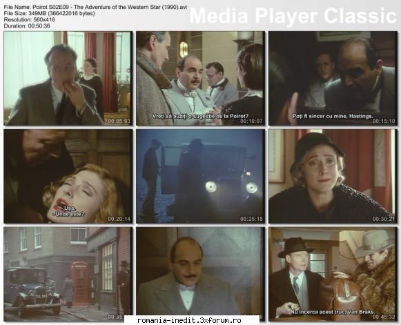 "Agatha Christie: Poirot" - 45 movies - romanian subtitle included - Sezon 2 Episod 9: "Agatha - TV Shows
