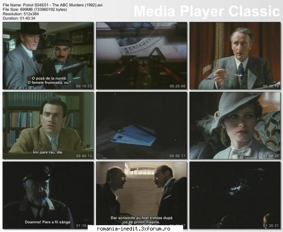 "Agatha Christie: Poirot" - 45 movies - romanian subtitle included - Sezon 4 Episod 1: "Agatha - TV Shows