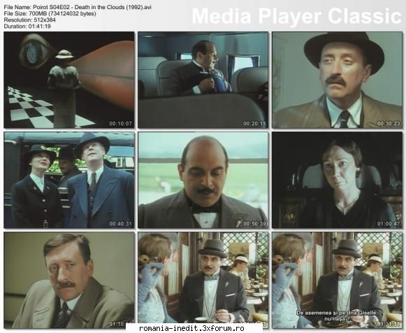 "Agatha Christie: Poirot" - 45 movies - romanian subtitle included - Sezon 4 Episod 2: "Agatha - TV Shows