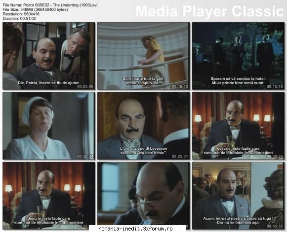 "Agatha Christie: Poirot" - 45 movies - romanian subtitle included - Sezon 5 Episod 2: "Agatha - TV Shows