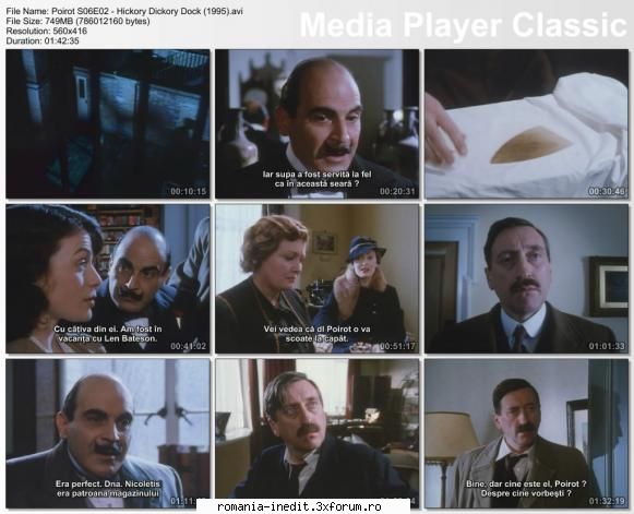 "Agatha Christie: Poirot" - 45 movies - romanian subtitle included - Sezon 6 Episod 2: "Agatha - TV Shows
