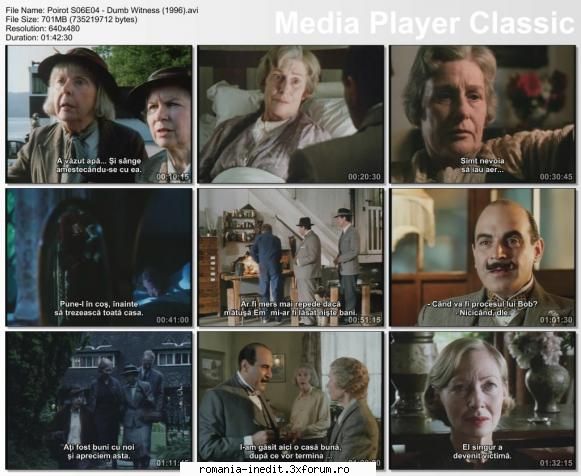 "Agatha Christie: Poirot" - 45 movies - romanian subtitle included - Sezon 6 Episod 4: "Agatha - TV Shows