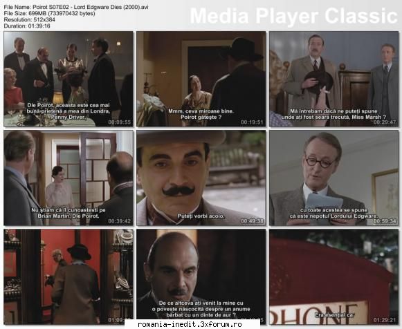 "Agatha Christie: Poirot" - 45 movies - romanian subtitle included - Sezon 7 Episod 2: "Agatha - TV Shows