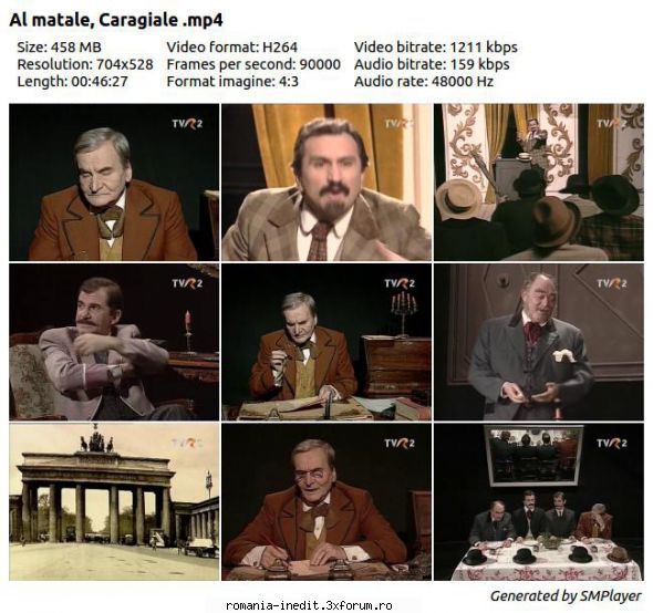 Al matale, Caragiale (1992) (Teatru) - Repostare !! Al matale, Caragiale - Teatru rom�nesc - Romanian Theater