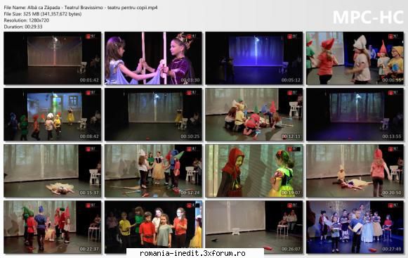 Alba ca zapada(Teatrul Bravissimo) - Profesori Coordonatori Adrian - Teatru rom�nesc - Romanian Theater