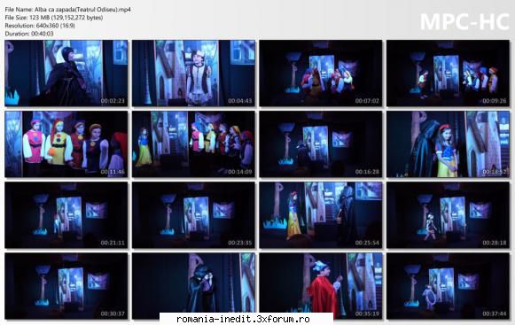 Alba ca zapada(Teatrul Odiseu) - bgl23 - Teatru rom�nesc - Romanian Theater