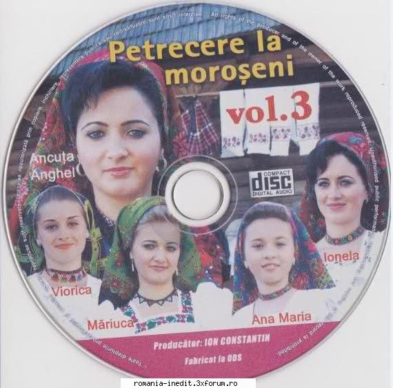 Albume muzica populara,lautareasca si de petrecere FLAC (LOSSLESS) - anicuta - Muzica populara romaneasca - Romanian folk