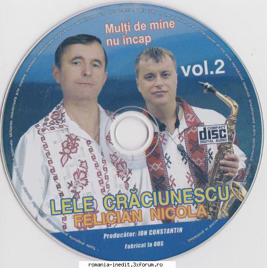 Albume muzica populara,lautareasca si de petrecere FLAC (LOSSLESS) - anicuta - Muzica populara romaneasca - Romanian folk