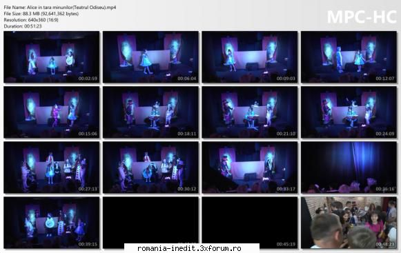 Alice in tara minunilor(Teatrul Odiseu) - bgl23 - Teatru rom�nesc - Romanian Theater