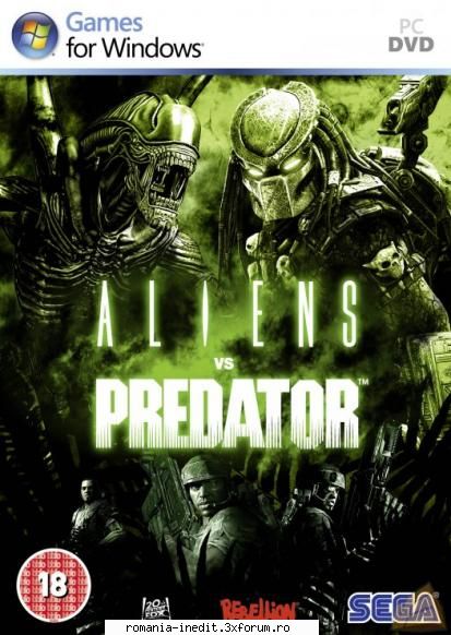 Aliens vs Predator-RELOADED 2010 - Torrent : Aliens vs. Predator (c) Sega of America - Jocuri - Games