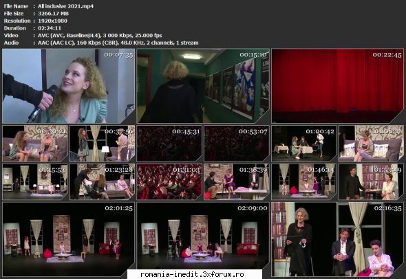 All inclusive (2021) - sasadoru - Teatru rom�nesc - Romanian Theater