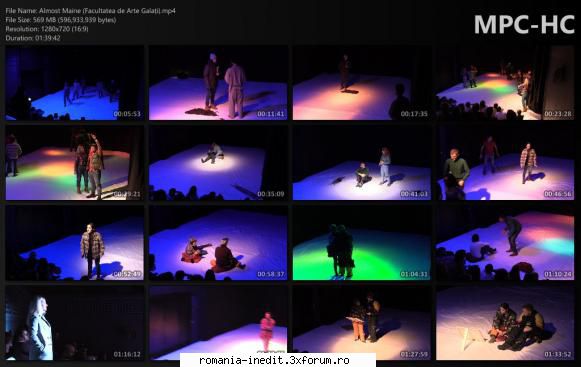 Almost Maine (Facultatea de Arte Galați) - De: John Cariani Traducer - Teatru rom�nesc - Romanian Theater