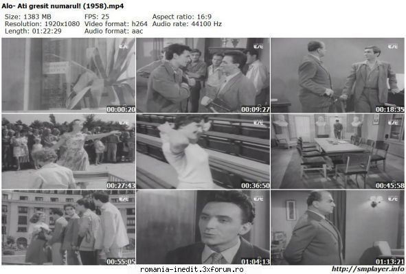 Alo? Ati gresit numarul (1958) - marianvo - Filme rom�nesti - Romanian Movies