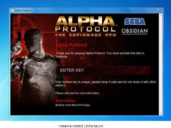 Alpha Protocol (2010) - am instalat, am copiat crack'ul dar tot nu - Full Games