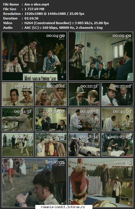 Am o idee (1981) - sasadoru - Filme rom�nesti - Romanian Movies