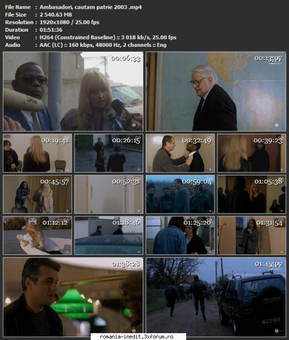 Ambasadori, cautam patrie (2003) - sasadoru - Filme rom�nesti - Romanian Movies